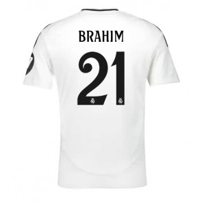 Billiga Real Madrid Brahim Diaz #21 Hemmatröja 2024-25 Kortärmad